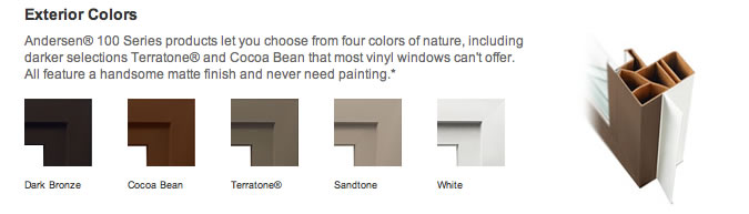 5 exterior colors to choose from, 100 Series quality with value